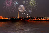 Fireworks over D.C.